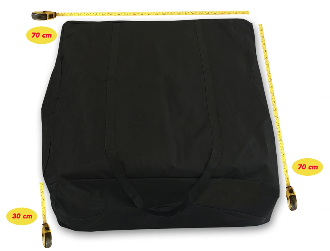 Prijenosna torba za šator 70 x 70 x 30 cm dimenzije